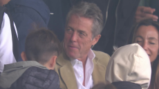 Serie A: Χολιγουντιανή λάμψη στο Κόμο - Πάρμα, στις εξέδρες Χιου Γκραντ και  Άντριου Γκάρφλιντ - Φωτογραφίες 