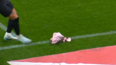 Κορίνθιανς: Οπαδός της πέταξε κεφάλι γουρουνιού στον αγωνιστικό χώρο στο παιχνίδι με την Παλμέιρας - Βίντεο