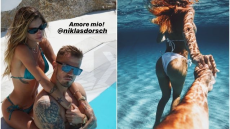 Νίκλας Ντορς - Κιάρα Νάστι: Οι καυτές πόζες με την Ιταλίδα καλλονή στη Μύκονο