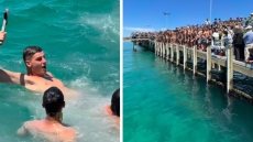 Πλήθος ομογενών στη Μελβούρνη γιόρτασε τα Θεοφάνια: 18χρονος από τη Ρόδο έπιασε τον Σταυρό, δείτε βίντεο