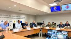 Σύσκεψη στο υπουργείο Κλιματικής Κρίσης και Πολιτικής Προστασίας  για τον επερχόμενο καύσωνα