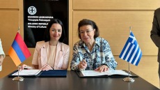 Συνάντηση Μενδώνη με την Αρμένισσα ομόλογό της - Υπεγράφησαν τέσσερις συμφωνίες πολιτιστικής συνεργασίας