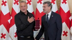 Η Γεωργία απένειμε στον Ηλία Ζούρο το μετάλλιο του Τάγματος Τιμής για την προσφορά του στην εθνική ομάδα