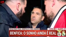 Βίντεο: Φραστική επίθεση σε ρεπόρτερ έξω από το Ντα Λουζ μετά το Μπενφίκα-Ρεάλ
