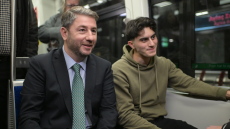 Ανδρουλάκης στο μετρό Θεσσαλονίκης: Οι πολίτες  στερήθηκαν για πολλά χρόνια ποιοτικές υπηρεσίες δημόσιων μεταφορών