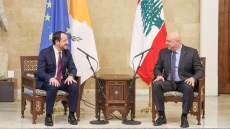Με τον Χριστοδουλίδη η πρώτη συνάντηση του νέου προέδρου του Λιβάνου - «Βασιστείτε σε μας, είμαστε αδέλφια»