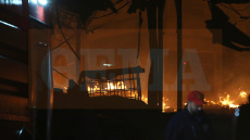 Φωτιά στην Καραμολέγκος στο Κορωπί - Καίγονται τα logistics του Απολλώνιον