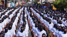 Η Νικαράγουα όρκισε χιλιάδες κουκουλοφόρους «εθελοντές αστυνομικούς»