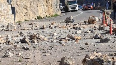 Ρέθυμνο: Έπεσαν βράχοι στο φαράγγι του Κουρταλιώτη