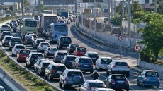 Καλύτερη η εικόνα από την κίνηση στον Κηφισό - Τροχαίο ατύχημα στο ρεύμα προς Λαμία, στο ύψος της Νέας Φιλαδέλφειας