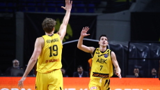 ΑΕΚ - Προμηθέας 97-76: Εντυπωσιακή πρεμιέρα στη φάση των «16» του BCL - Βίντεο