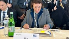 Λίνα Μενδώνη: Η Ελλάδα πρόθυμη να συμβάλει στην αποκατάσταση της πολιτιστικής κληρονομιάς της Ουκρανίας