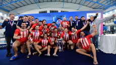 Κυπελλούχος Ελλάδας για 8η σερί χρονιά στο πόλο ανδρών ο Ολυμπιακός, 22-9 τον Παναθηναϊκό - Βίντεο 