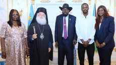 Ιστορική επίσκεψη του Πατριάρχη Αλεξανδρείας στο Νότιο Σουδάν – Ελληνικής καταγωγής η Πρώτη Κυρία της χώρας