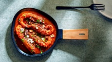 Γαρίδες σαγανάκι