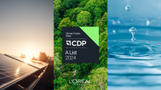 Ο Όμιλος L'Oréal κέρδισε μια θέση στην Α List του παγκόσμιου μη κερδοσκοπικού οργανισμού CDP