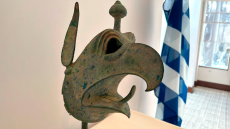 Η ιστορία του κλεμμένου Γρύπα που επέστρεψε στην Αρχαία Ολυμπία μετά από 110 χρόνια