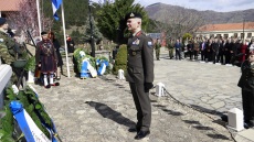 Στις εκδηλώσεις μνήμης για τα 81 χρόνια του Ολοκαυτώματος της Κλεισούρας ο αρχηγός ΓΕΣ - Δείτε φωτογραφίες