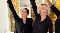 H Γκλεν Κλόουζ έκανε πιτζάμα πάρτι με την Κιμ Καρντάσιαν