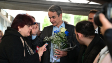 Μητσοτάκης από Αγία Βαρβάρα: Συνεχίζουμε παρά τις δυσκολίες, τα καλύτερα είναι μπροστά μας