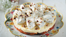 Τούρτα εκμέκ τριαντάφυλλο