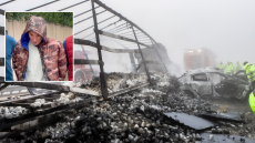 Δυστύχημα στην Εγνατία: Τα βίντεο «μίλησαν» - Το φορτηγό με τον Ουκρανό ήρθε με ταχύτητα και παρέσυρε τα δύο ΙΧ στα διόδια