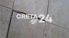 «Άνοιξε» η γη στα δύο στις Βούτες Ηρακλείου - Ανησυχία από τα ξαφνικά ρήγματα