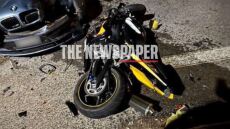 Τροχαίο στη Μαγνησία με δύο σοβαρά τραυματίες - Εκσφενδονίστηκαν από τη μηχανή τους όταν συγκρούστηκε με ΙΧ