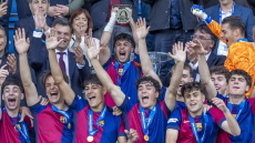 Η Μπαρτσελόνα διαδέχθηκε τον Ολυμπιακό στο θρόνο του UEFA Youth League - Δείτε τα γκολ