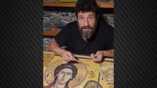 Αγιογράφος έγινε ο Αλέξης Γεωργούλης - Δείτε το βίντεο που ανέβασε στο Instagram 