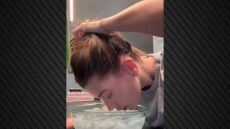 Η Χέιλι Μπίμπερ «πάγωσε» το πρόσωπό της πριν το Met Gala - Το βίντεο με την προετοιμασία της