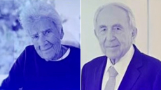 Αθηνά Μαρτίνου και Σπύρος Μ. Πολέμης στο Greek Shipping Hall of Fame