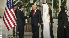 Ο Θοδωρής Κυριακού στο δείπνο του Εμίρη του Κατάρ προς τιμήν του Ντόναλντ Τραμπ