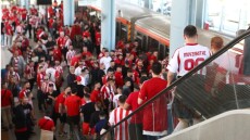 Ολυμπιακός: Ξεκίνησαν και οι ερυθρόλευκοι οπαδοί για το ΟΑΚΑ