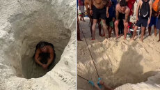Βρετανός τουρίστας στη Βραζιλία θάφτηκε ζωντανός σε τρύπα που έσκαβε για... πλάκα στην άμμο - «Πίστεψα ότι θα πεθάνω»
