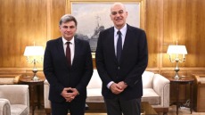Συνάντηση Δένδια - Φαραντούρη για την ευρωπαϊκή ασφάλεια και τη στρατηγική RearmEU