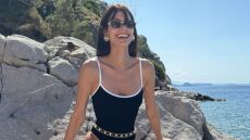 Η Ηλιάνα Παπαγεωργίου ξεκίνησε τις καλοκαιρινές της διακοπές - Τα στιγμιότυπα στην Ύδρα