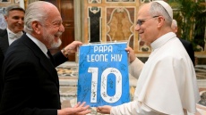 Ο Πάπας υποδέχθηκε τη Νάπολι στο Βατικανό: «Το πρωτάθλημα το κερδίζει η... ομάδα»
