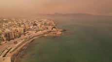 Αφρικανική σκόνη στην Κρήτη: Δορυφόρος κατέγραψε το «πριν» και το «μετά»