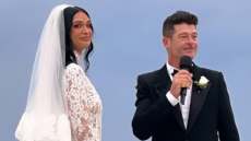 Ο Ρόμπιν Θικ παντρεύτηκε με τη σύντροφό του έπειτα από έξι χρόνια αρραβώνα
