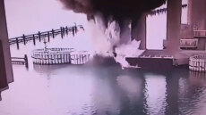 Οι Ουκρανοί χτύπησαν ξανά τη γέφυρα της Κριμαίας - Χρησιμοποίησαν εκρηκτικά ίσα με 1.100 κιλά TNT, δείτε βίντεο