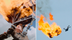 Έπεσε με φλεγόμενο αλεξίπτωτο 16 φορές - Ο Τομ Κρουζ μπήκε στο Ρεκόρ Γκίνες για τη σκηνή του νέου «Mission: Impossible»