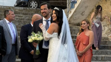 Ανδριάνα Παναγιώτου - Δήμος Περπερίδης: Οι πρώην παίκτες του «Power of Love» παντρεύτηκαν με κουμπάρα την Κατερίνα Καραβάτου
