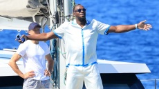 Νέες φωτογραφίες του Γιουσέιν Μπολτ από το ταξίδι του στη Μύκονο
