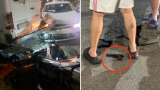 Σκηνές φαρ ουέστ στο Περιστέρι: Συνεπιβάτης μηχανής πυροβόλησε οδηγό Ι.Χ.