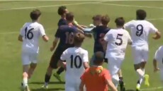 Ισπανία: Οι ομάδες νέων της Ρεάλ Μαδρίτης και της Θέλτα μετέτρεψαν το μεταξύ τους ματς σε αγώνα πυγμαχίας - Δείτε βίντεο