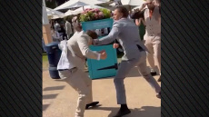 Άγριο ξύλο στις ιπποδρομίες του Άσκοτ: Φόρεσαν τα καλά τους και... άρχισαν τις γροθιές μπροστά στους αποσβολωμένους θεατές - Δείτε βίντεο