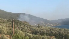 Υπό μερικό έλεγχο η φωτιά στο Πυργί Λέσβου