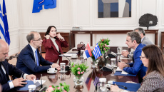 Μητσοτάκης: Σταθερή η στήριξη της Ελλάδας στην ευρωπαϊκή προοπτική της Σερβίας