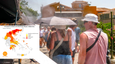 Καύσωνας προ των πυλών: Καμίνι η χώρα με 40°C για 48 ώρες, ποιες περιοχές θα βιώσουν ακραία ζέστη - Προειδοποίηση Μαρουσάκη για μπουρίνια στα βόρεια 